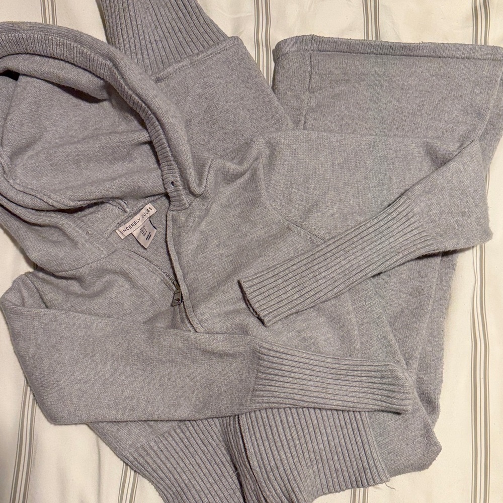 Sincerely Jules Gray Hoodie Sweatshirt
